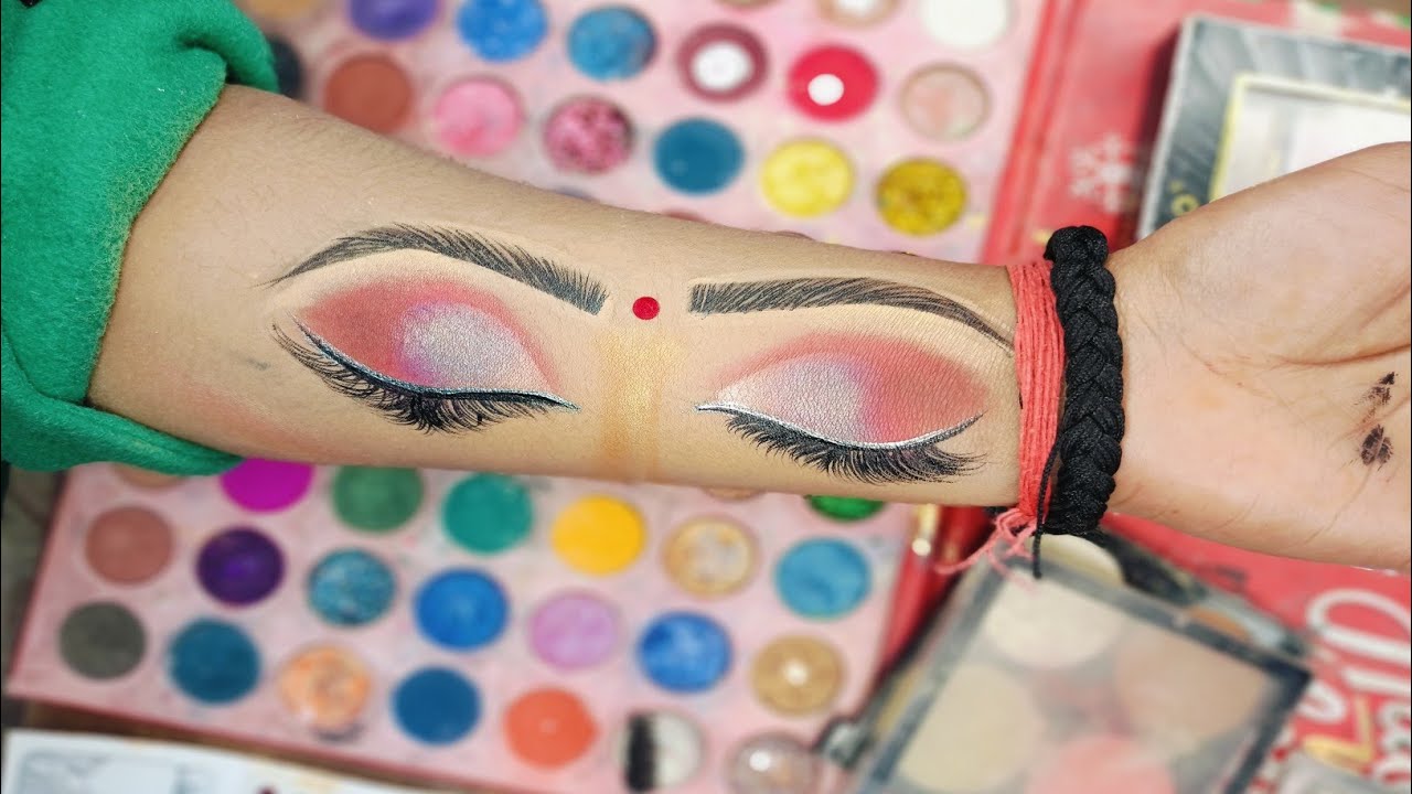 Bridal eyes makeup by varsha joshi makeover 😍