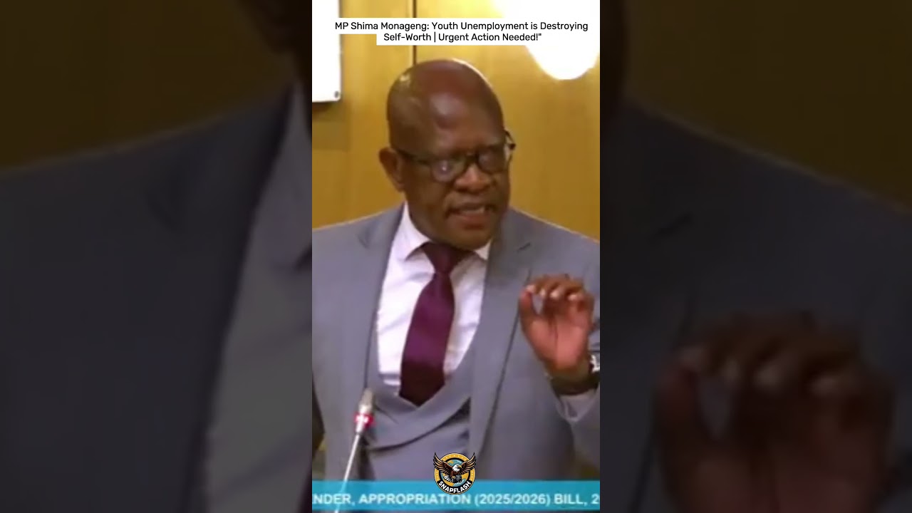 MP Shima Monageng: Youth Unemployment is Destroying Self-Worth | Urgent Action Needed!