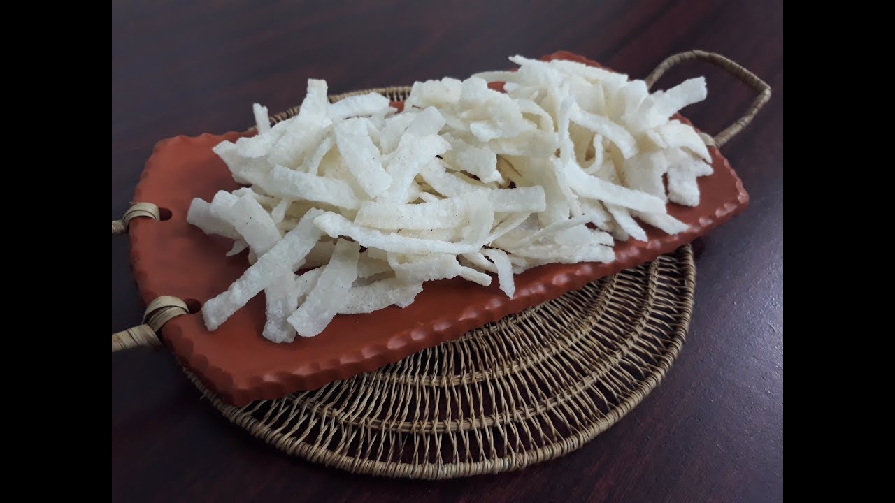 নারিকেলের চিপস  | how to make coconut chips | coconut recipes