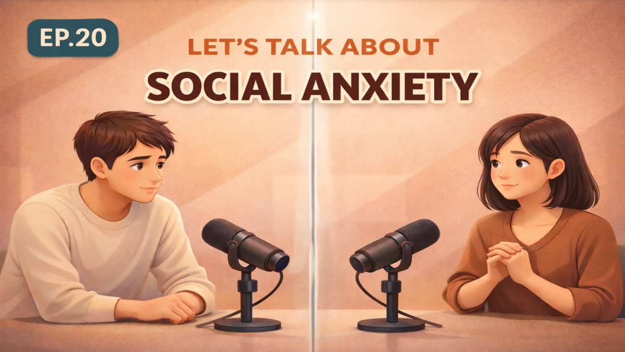 Social Anxiety: Real English Conversation You Can Understand #englishpodcast 