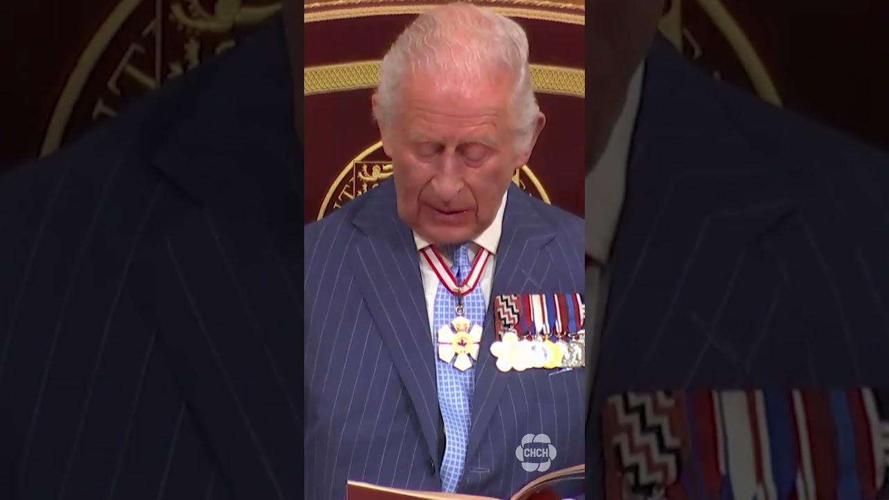 King speaks about Canada-U.S. relations in throne speech
