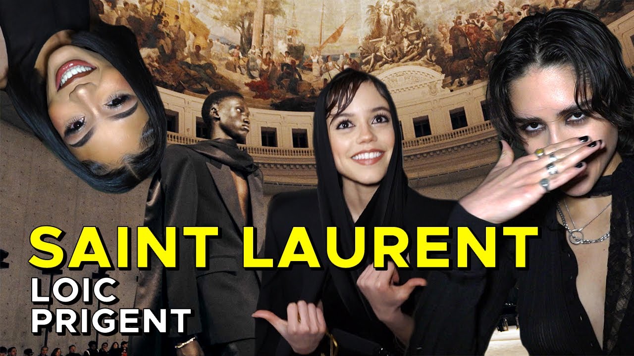 YSL: STUNNING SHOW WITH JENNA ORTEGA & TEN 텐! BY LOIC PRIGENT!