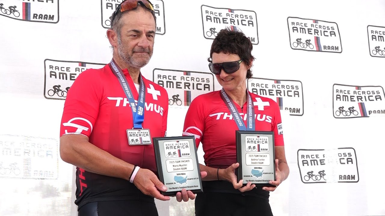 Gegen die Hitze und die Uhr - Das Team Double RAAM beim Race Across America 2025