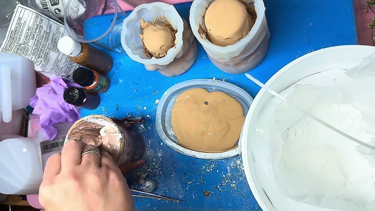 Working With Eco Resin. Four Moulds! 