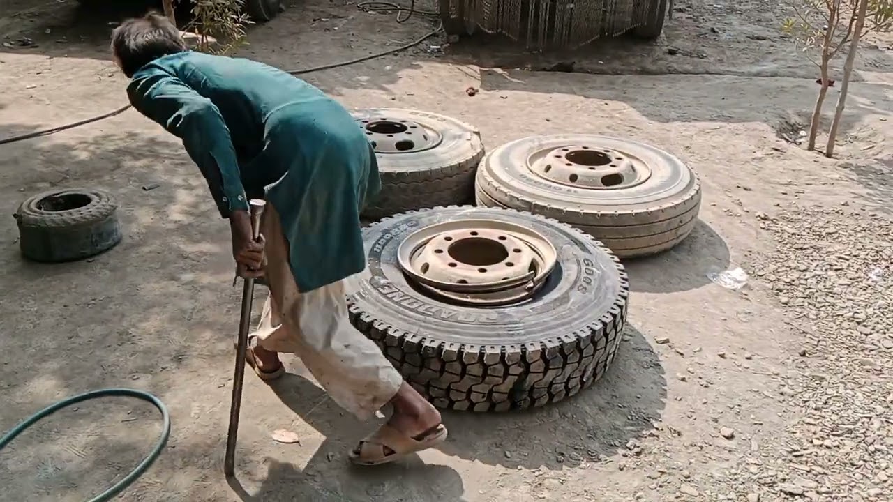 Brand New tyre fitting on rim 