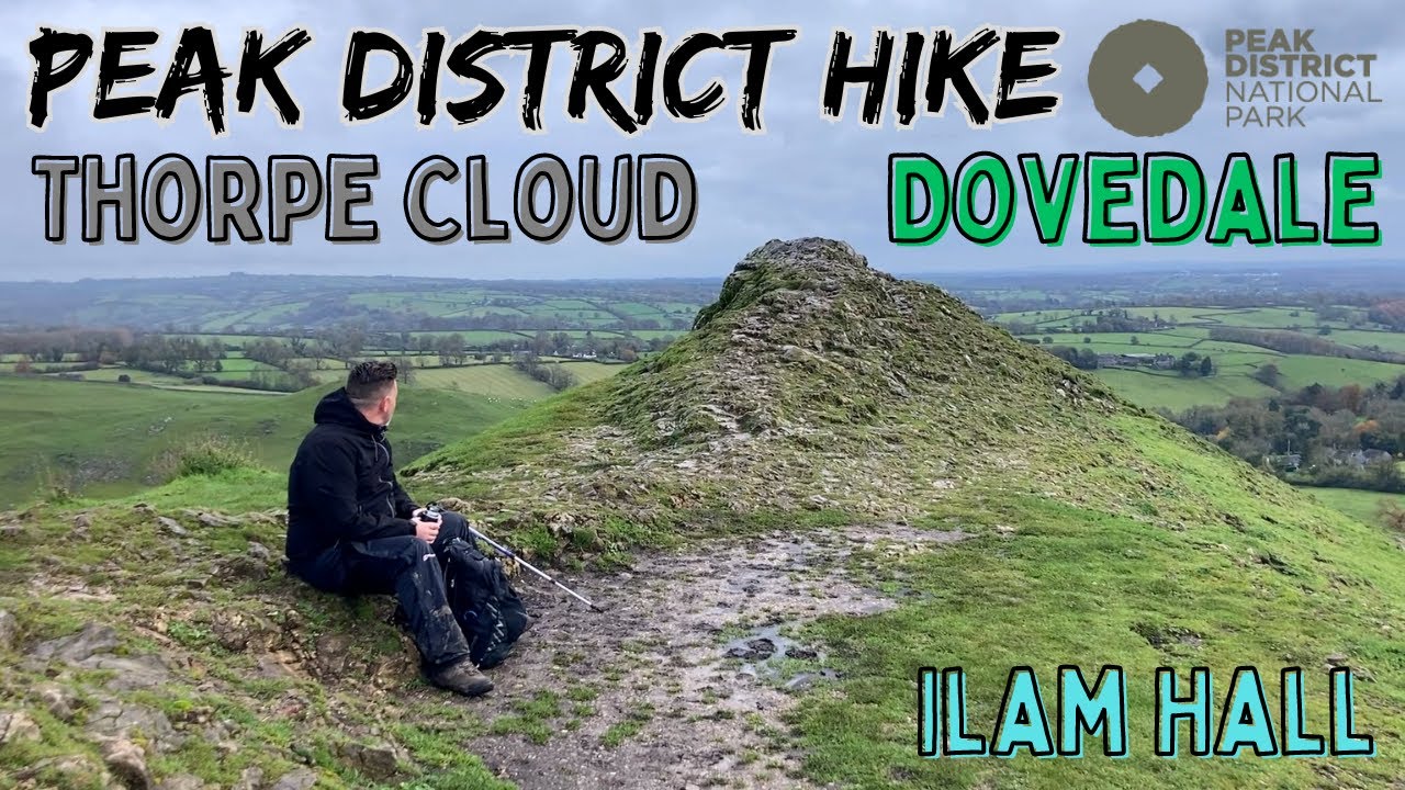 Dovedale FLOODED! A Peak District Hike - Thorpe Cloud and Ilam Hall | Outdoors Adventure | Nature