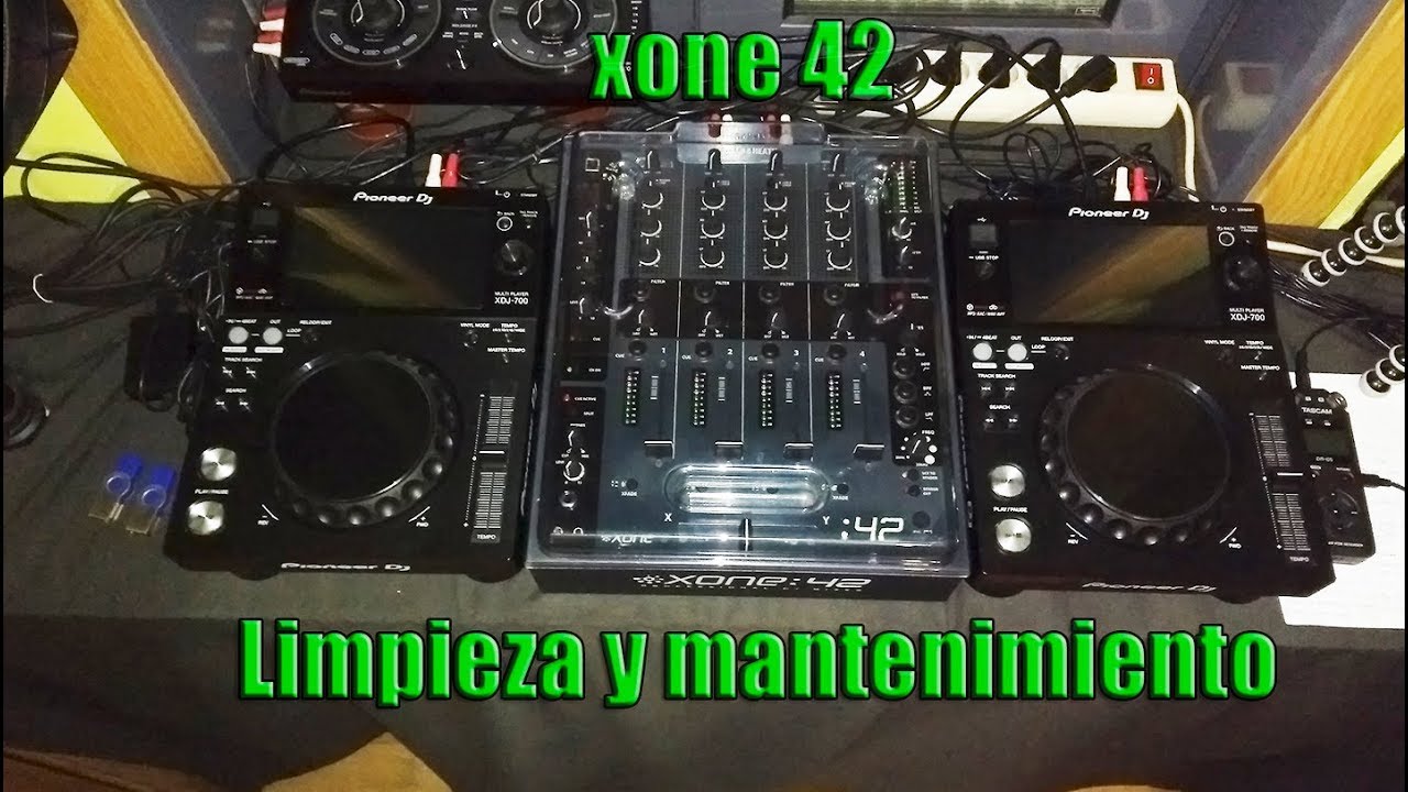 🔧 Limpieza de faders XONE 42 🔧