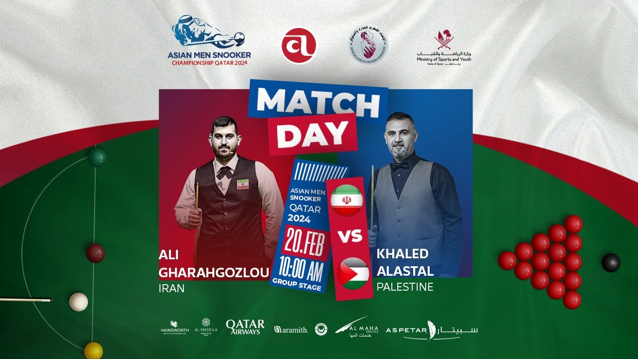 ACBS - ASIAN MEN SNOOKER CHAMPIONSHIP | QATAR 2024