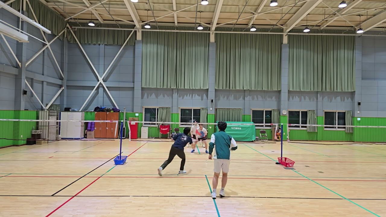 02/20 노고단스포츠클럽 연습게임 이기수,김종훈 / 조태욱,박이준