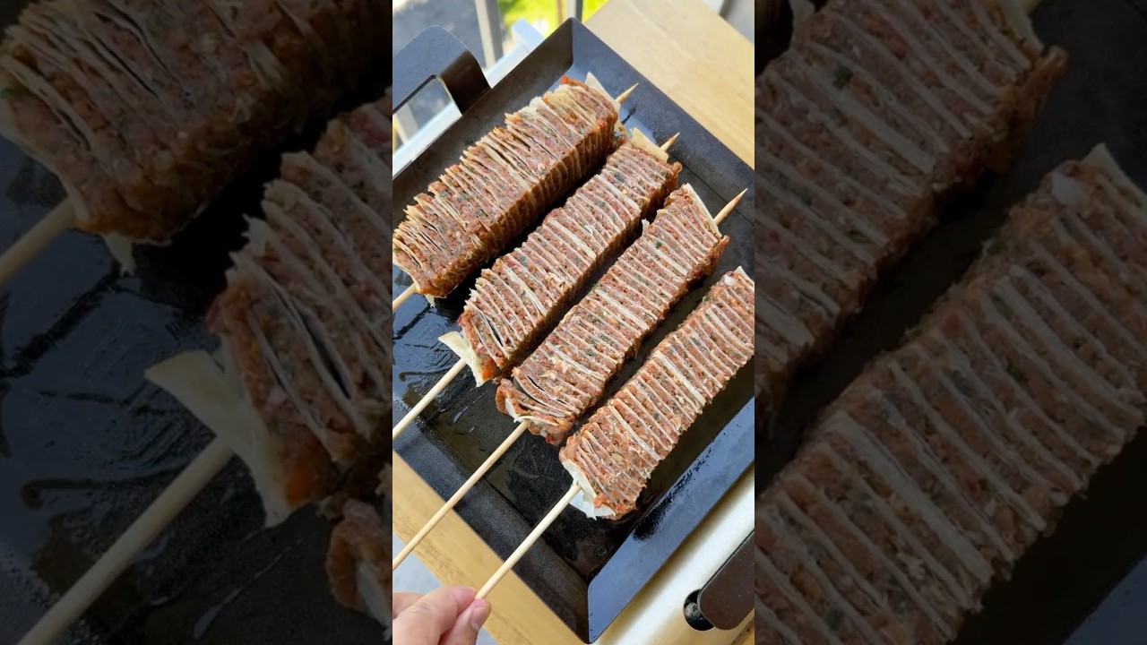 DELICIOUS Torilla Kebabs with Herby Jalape&ntilde;o Yogurt #viralrecipe #tortillakebab #healthyrecipes