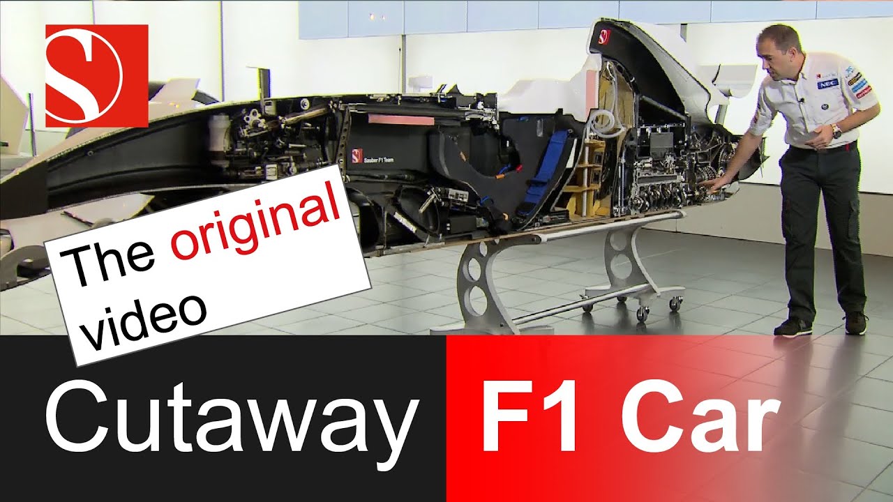 Cutaway F1 Race Car - The Original Video - Sauber F1 Team