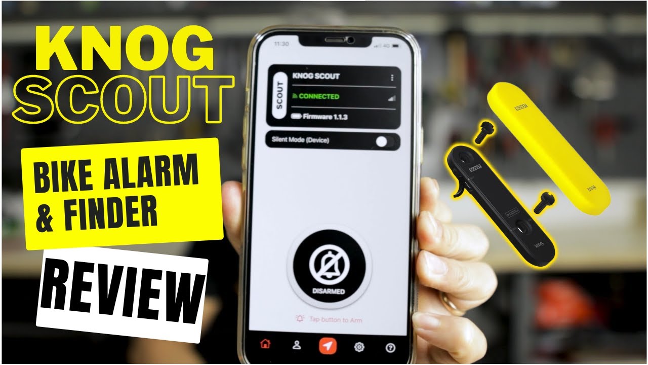 Обзор велосипедной сигнализации и искателя Knog Scout | Умный способ обеспечения безопасности вел...