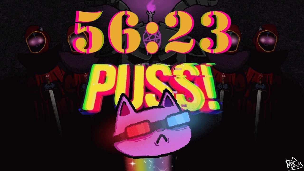 PUSS! speedrun any% | 56min 23sec