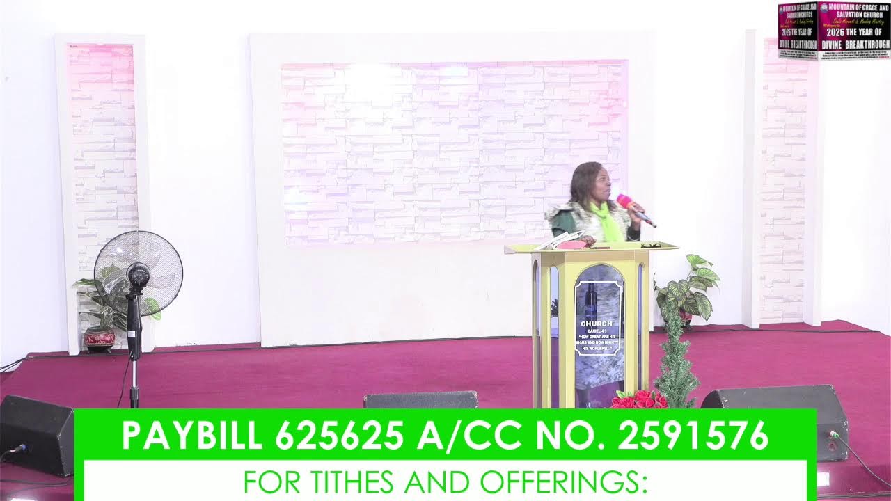 MOUNTAIN OF GRACE AND SALVATION CHURCH  Live Stream