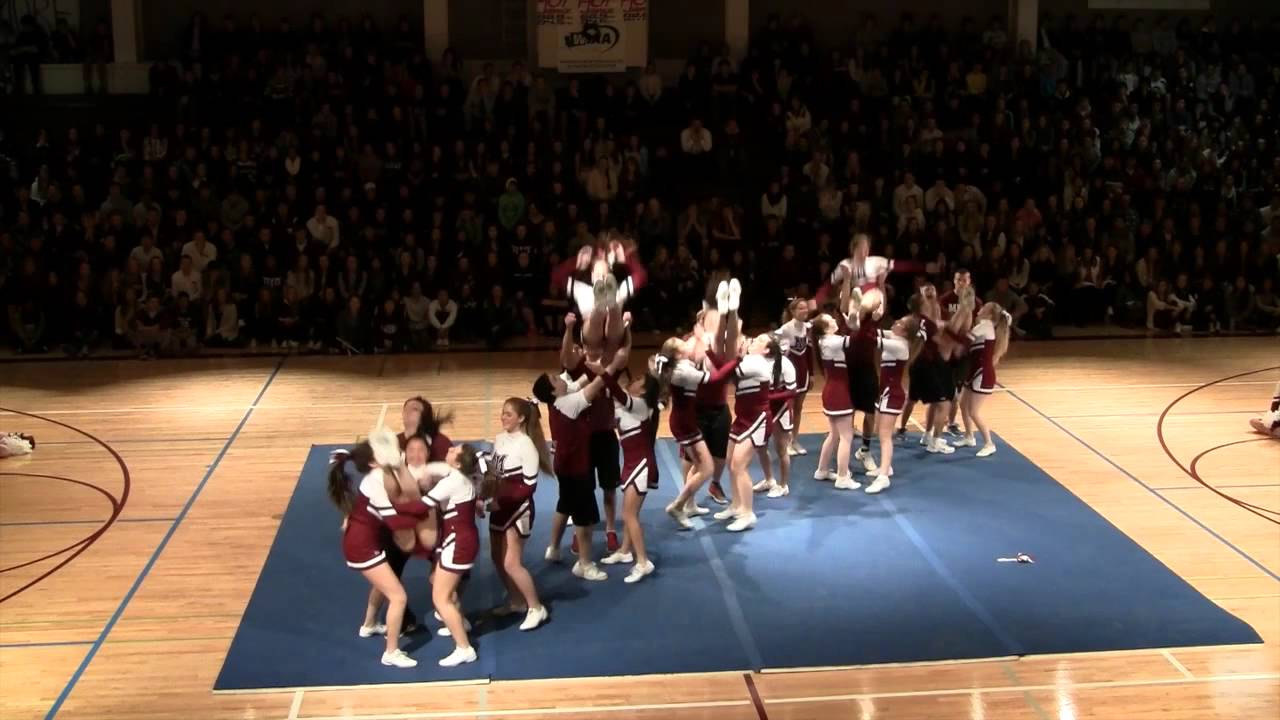 MIHS Cheer Winter Sports Assembly 2013