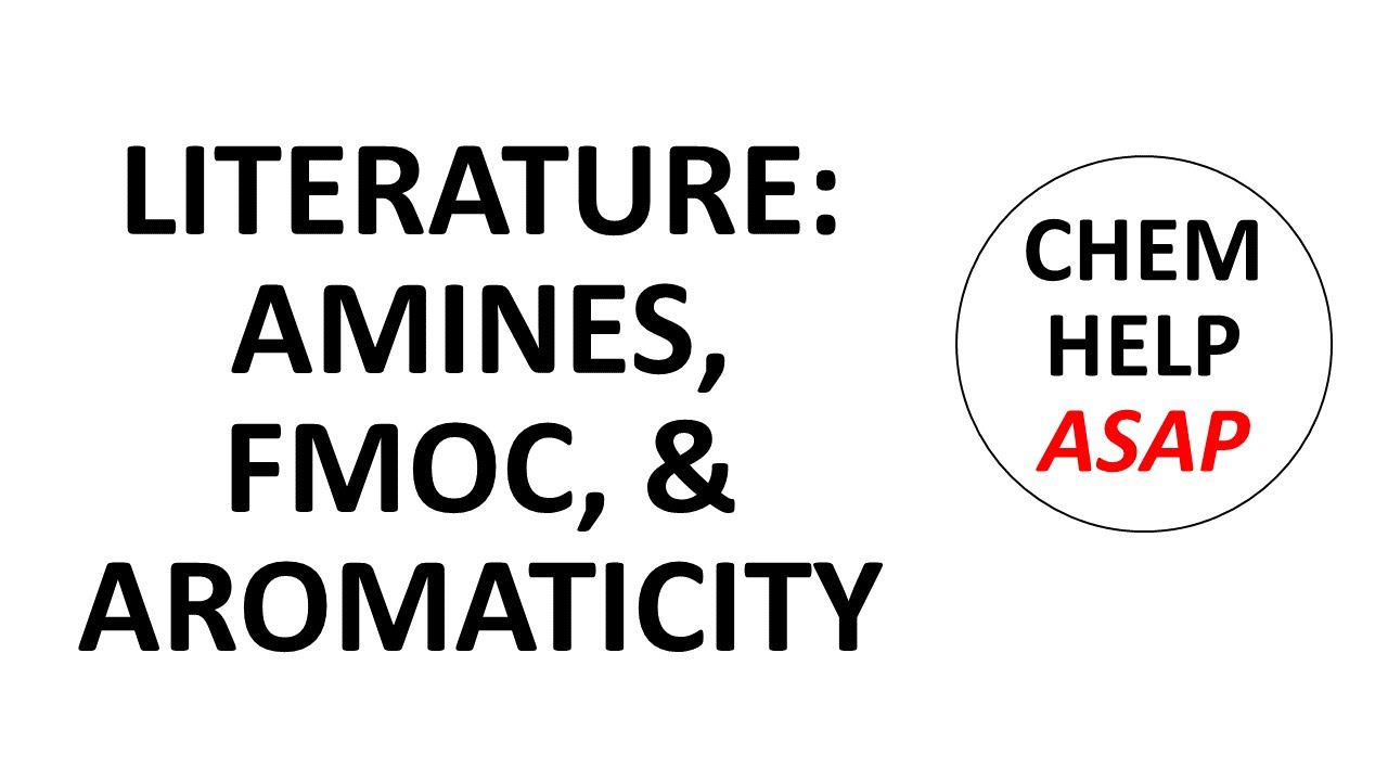 W literaturze chemicznej: grupa FMOC i aromatyczność