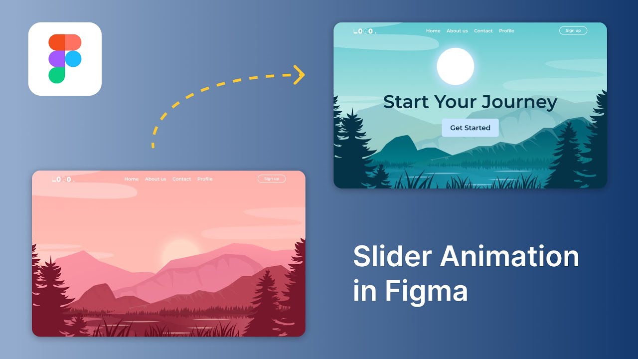 Slider Prototype Animation in Figma | Step by step tutorial for beginners