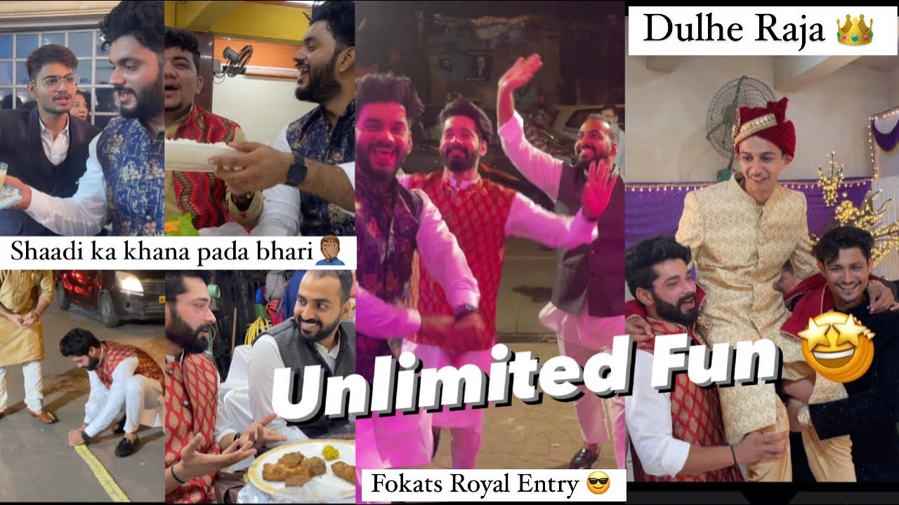 Shaadi Ka Khana Pada Bhari 😂 | Emotional & Funny Moments | Shaadi | Fokats Fan | Abresh & Zeeshan
