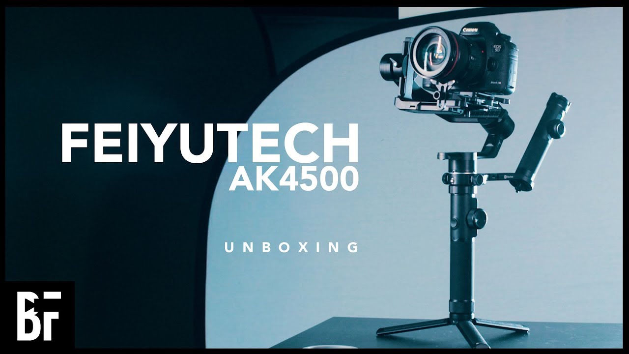 FeiyuTech AK4500 - Unboxing and Set Up