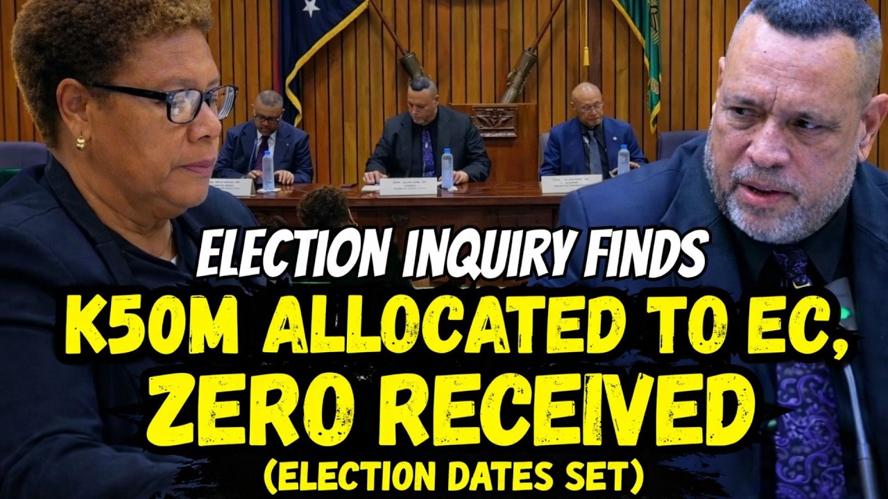 PNG Elections 2027: K50 million ALLOCATED — Still ZERO TOEA RECEIVED (ELECTION DATES SET)