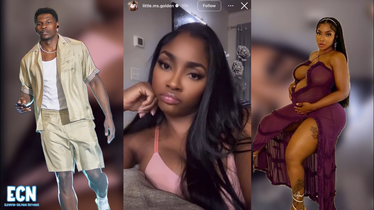 ANTHONY EDWARDS BABY MAMA, AYESHA HOWARD BREAKS SILENCE AFTER BACKLASH OF BEING GOLDDIGGER! | ECN.