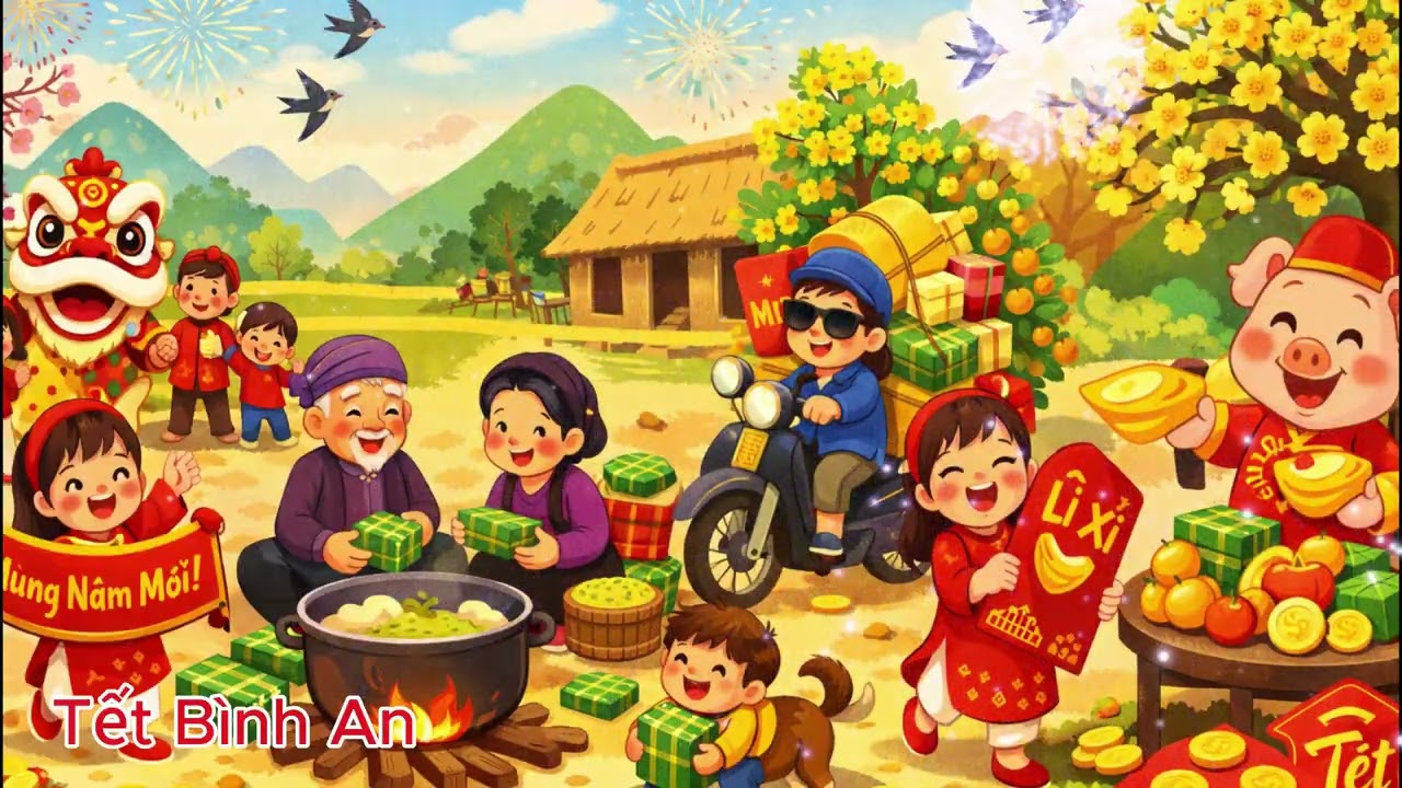 Tết Bình An – Phối Lại Nhẹ Nhàng Mùa Xuân