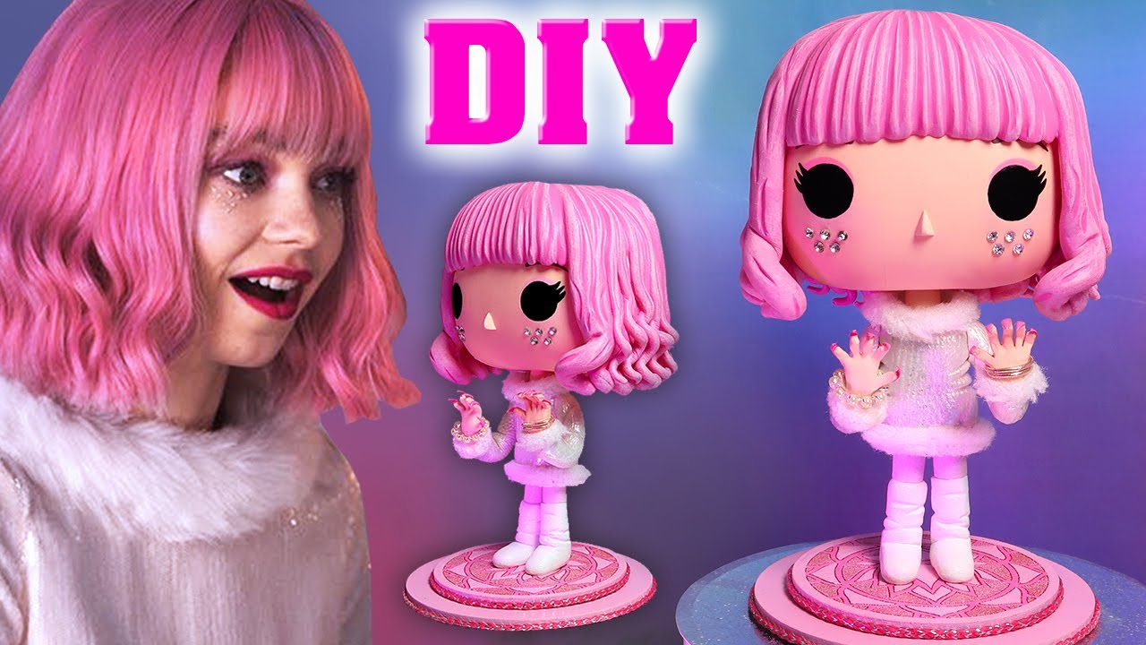 💖100% DIY: Crea tu propia Funko Pop de Enid Sinclair en Wednesday / Miércoles / Merlina Addams