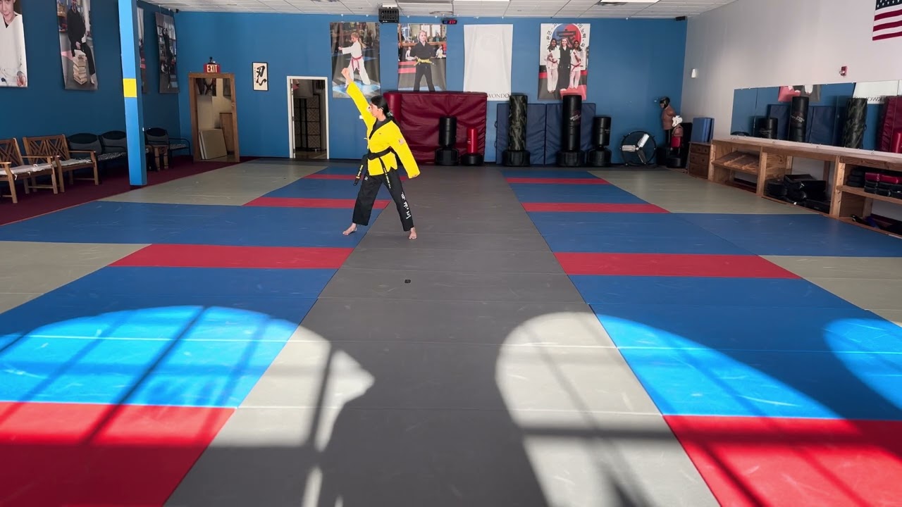 Taeguek 8 Pal Jang - Black Red Belt Form