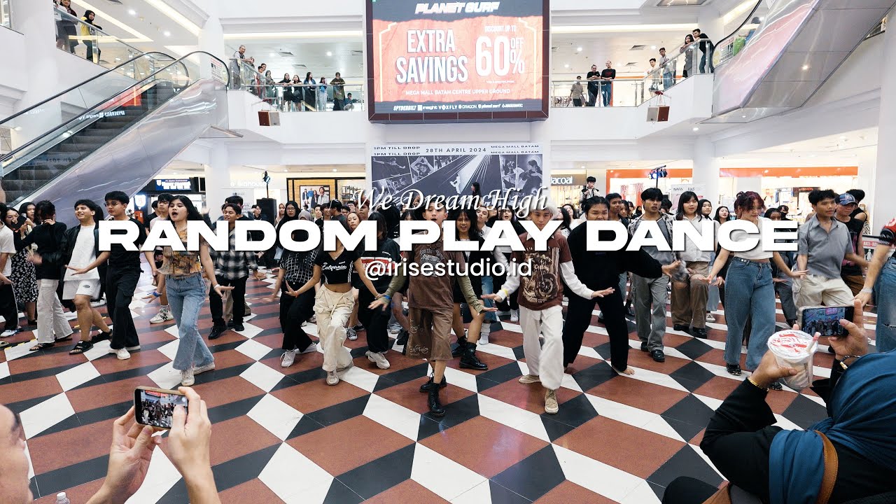 [KPOP IN PUBLIC] RANDOM PLAY DANCE - iRise Dance Studio at MegaMall Batam 28 April 2024