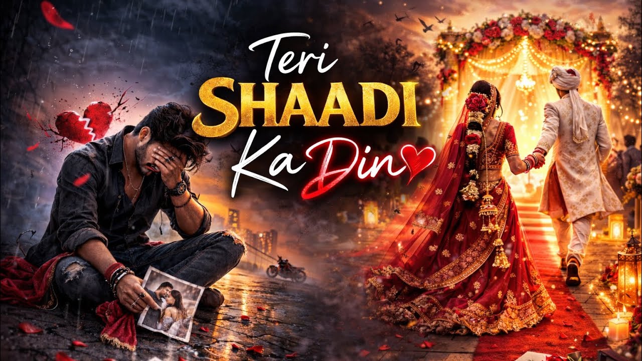 Teri Shaadi Ka Din 💔 | Heart Touching Sad Song 2026 | Emotional Breakup Song | Hindi Sad Song
