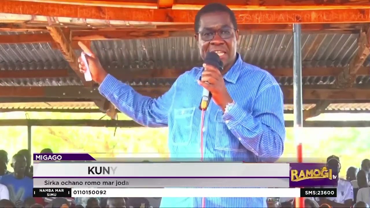 Jatend migao mar Teko Opiyo Wandayi romo kod jodak ma Lokichar ewi kunyo mauta | 