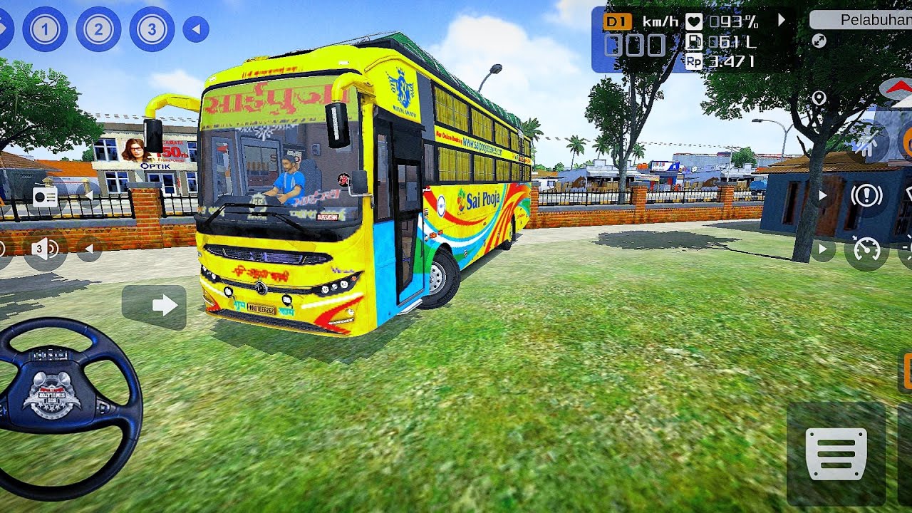 New gameplay bus simulator Indonesia || BUSSID V4.3.3 || #bussimulatorindonesia || #803