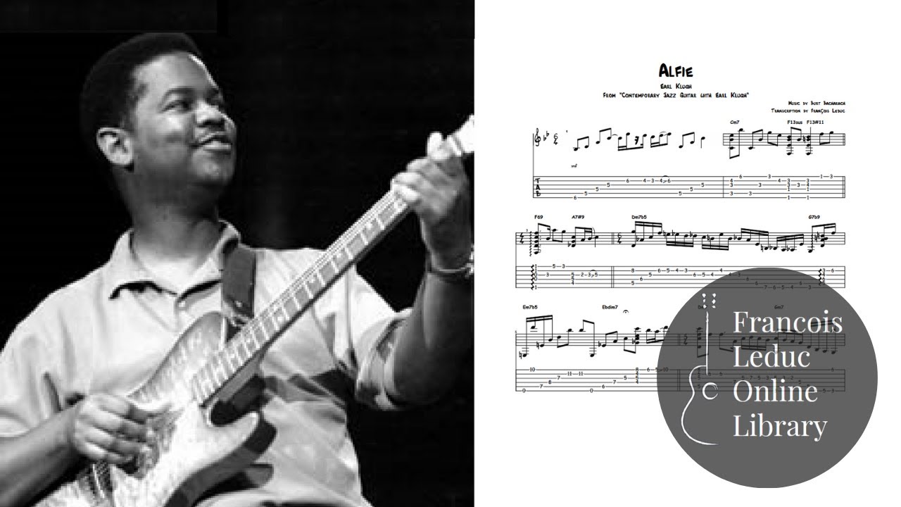 Alfie - Earl Klugh (Transcription)