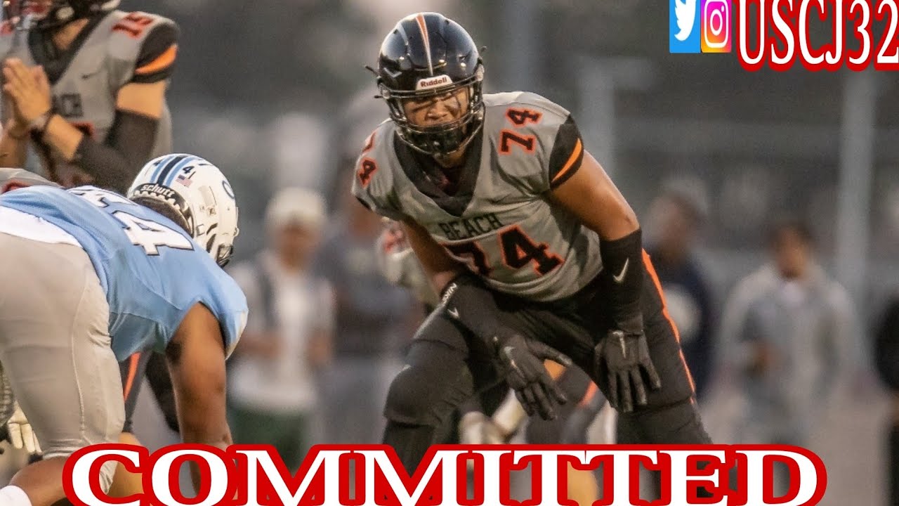 BREAKING: USC GETS A COMMITMENT FROM 6'6  LOCAL OL JUSTIN TAUANUU