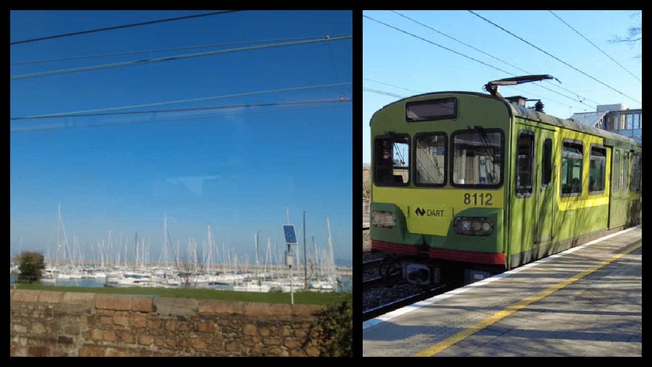 Dalkey To Dublin Scenic Train Journey | Ireland By Train Episode 9