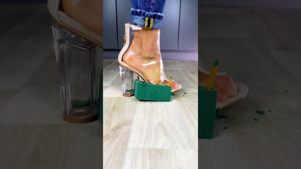 Fashion high heels crush foam