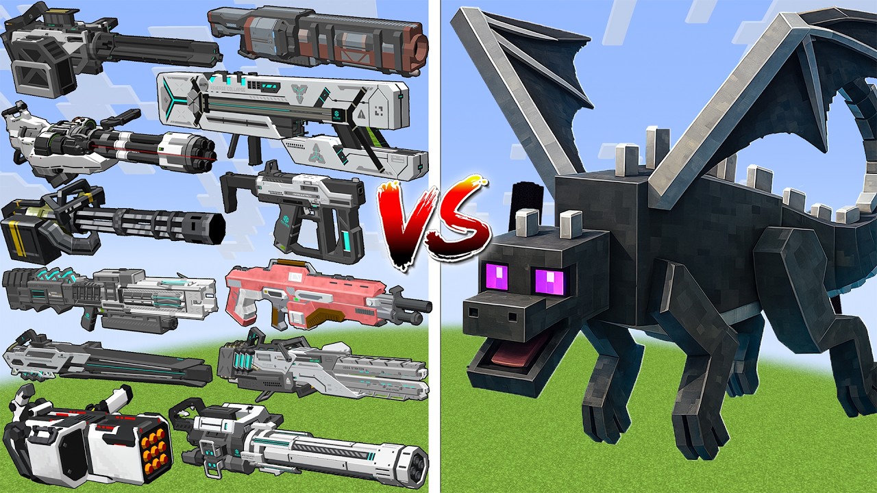 How Fast Can the TacZ Gun Destroy the Ender Dragon ?