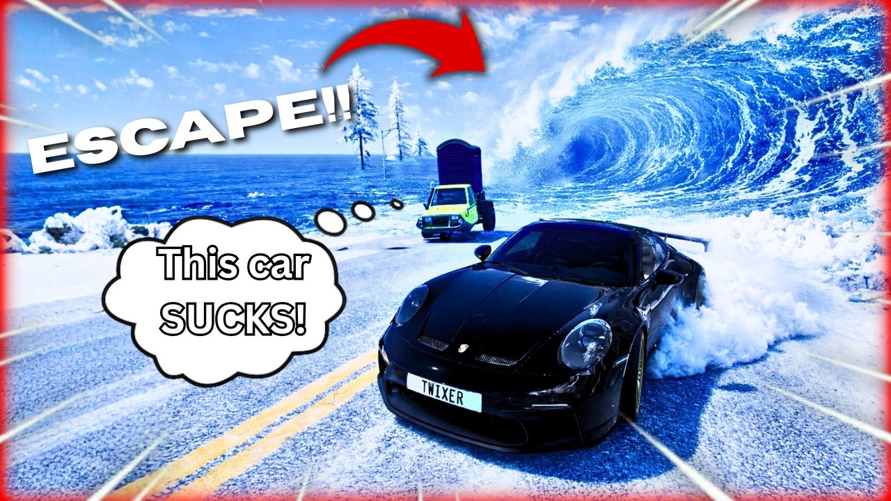 Can We ESCAPE THE FLOOD? ⚠️EXTREME COLD EDITION⚠️