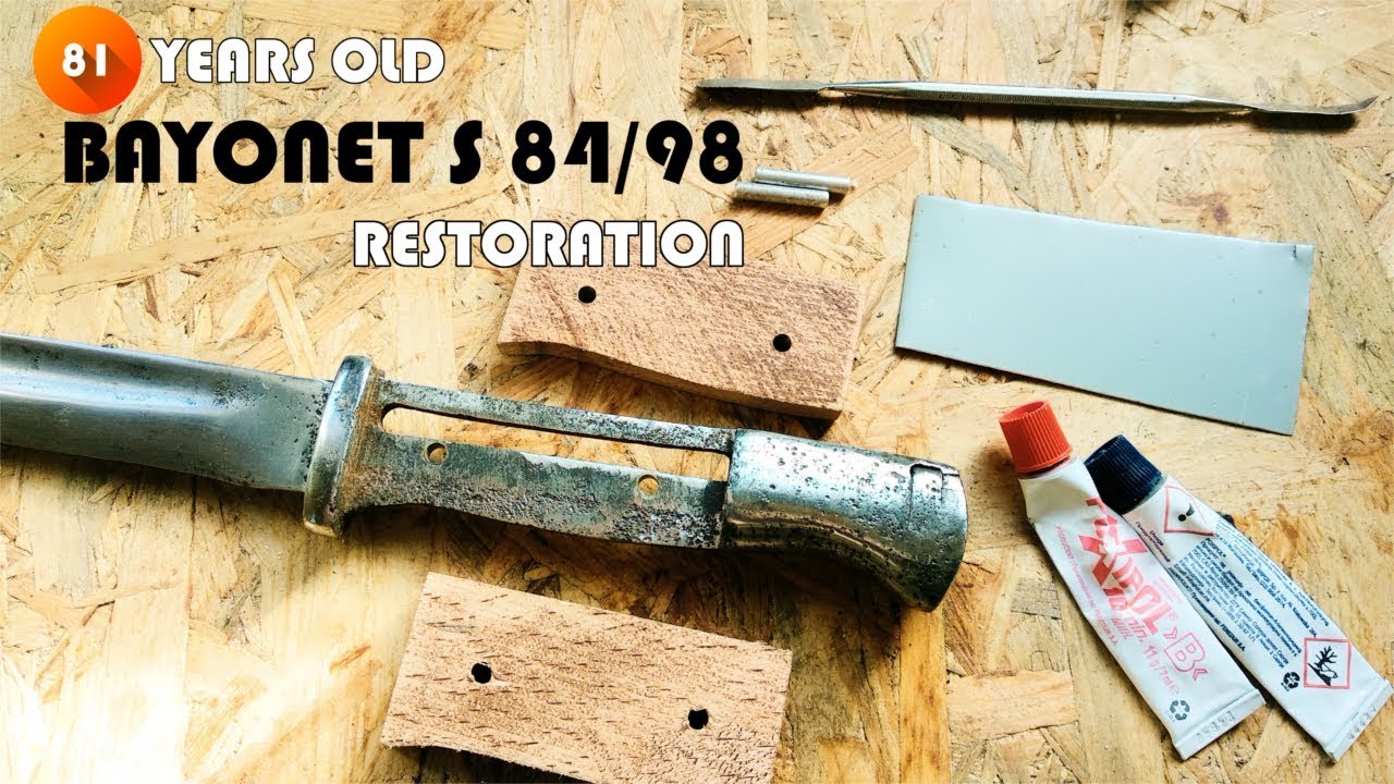 Rusty Bayonet KNIFE RESTORATION | 81 YEARS OLD