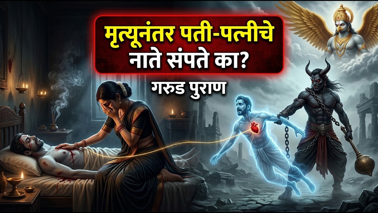 मृत्यूनंतर पती-पत्नीचे नाते संपते का? जाणून घ्या गरुड पुराणातील 'हे' गुपित!