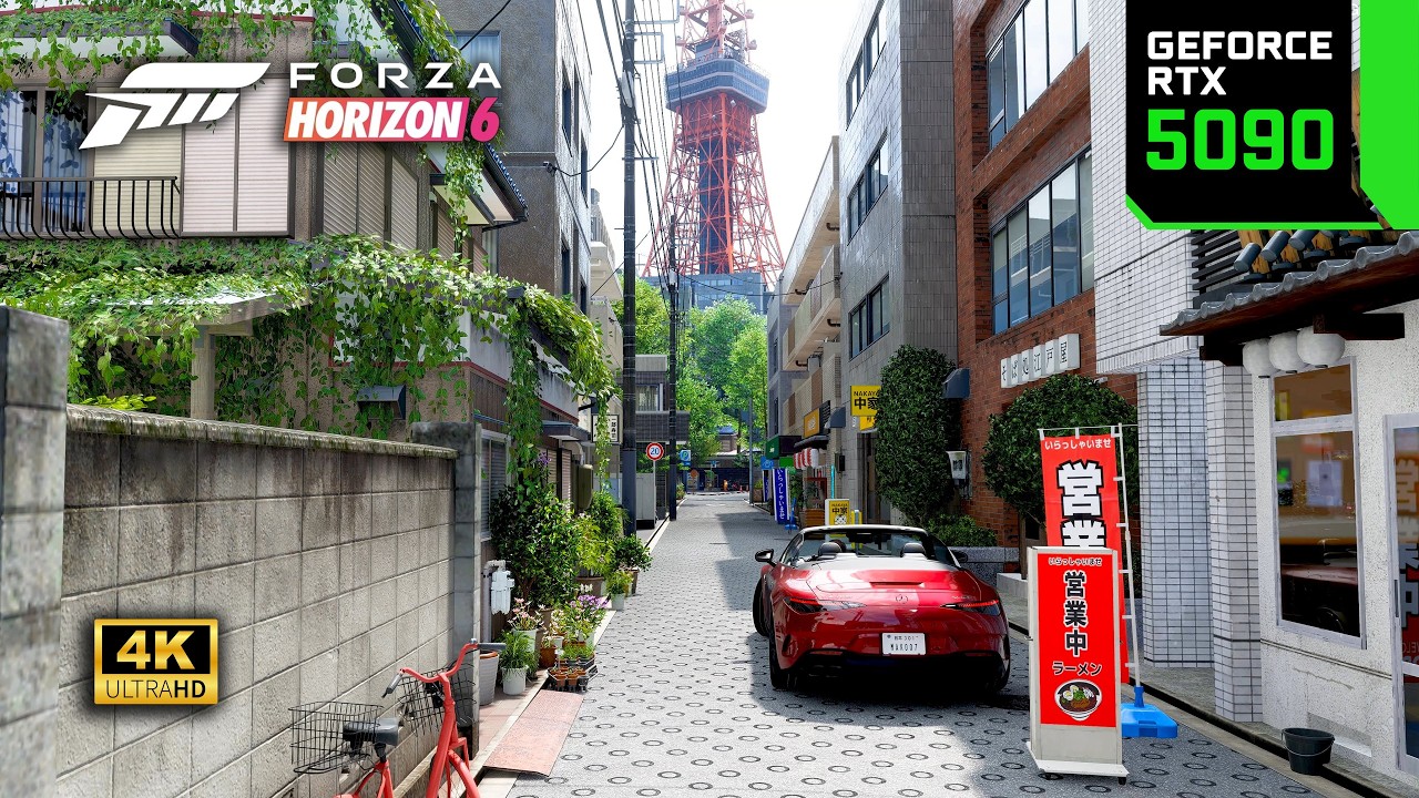 Forza Horizon 6: Photorealistic Japan (RTX 5090 32GB) 4K Extreme Ray Tracing