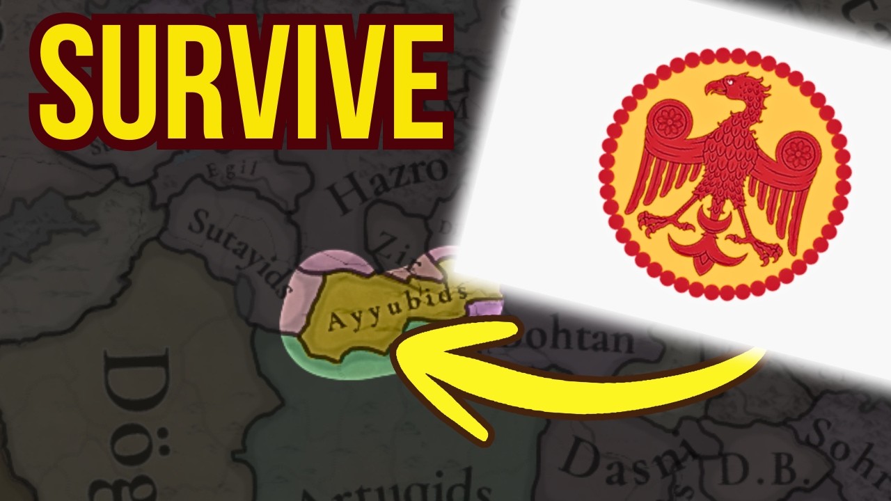 EU5 Surviving As The Ayyubids In Patch 1.1.5