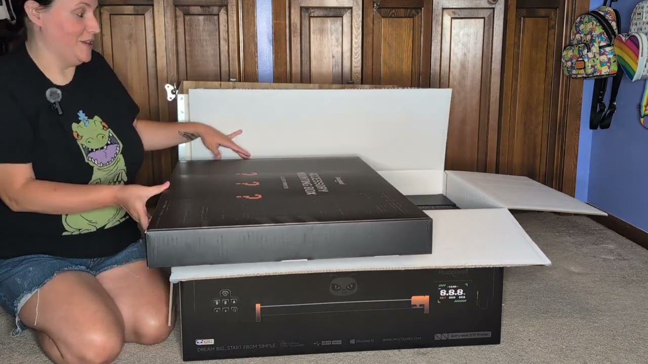🎁 UNBOXING the Procolored K13 DTF Printer | First Impressions & What’s in the Box! 🖨️✨