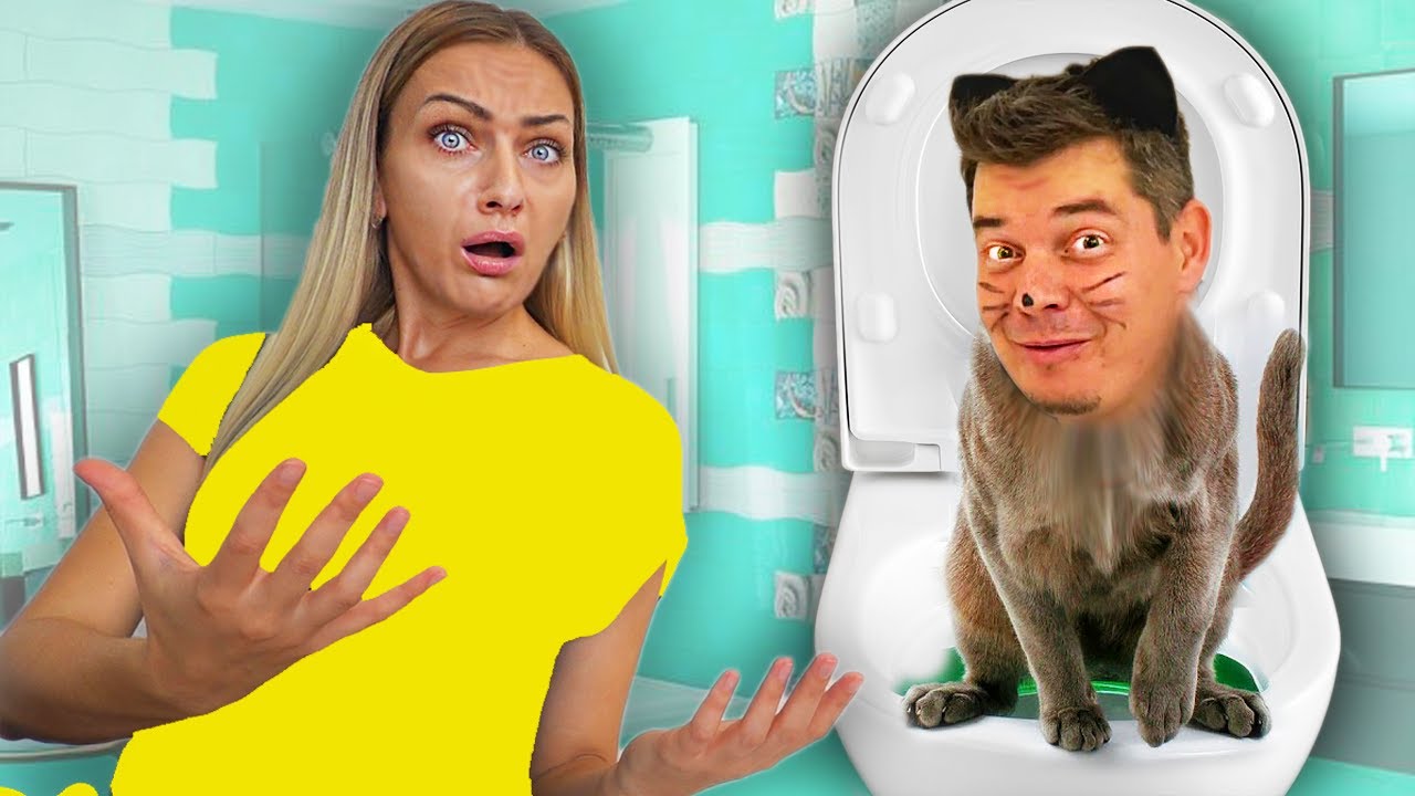 Tata a devenit PISICĂ 🐱 24 de ore ⏰
