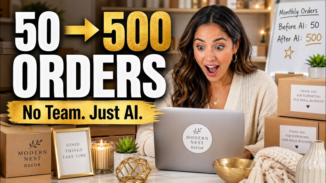 50 Orders to 500 in 6 Months With AI