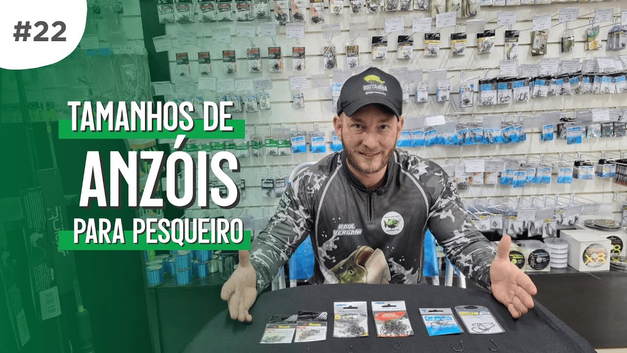 #DICA 22 Tamanhos de anzóis para pesqueiro: Qual usar?