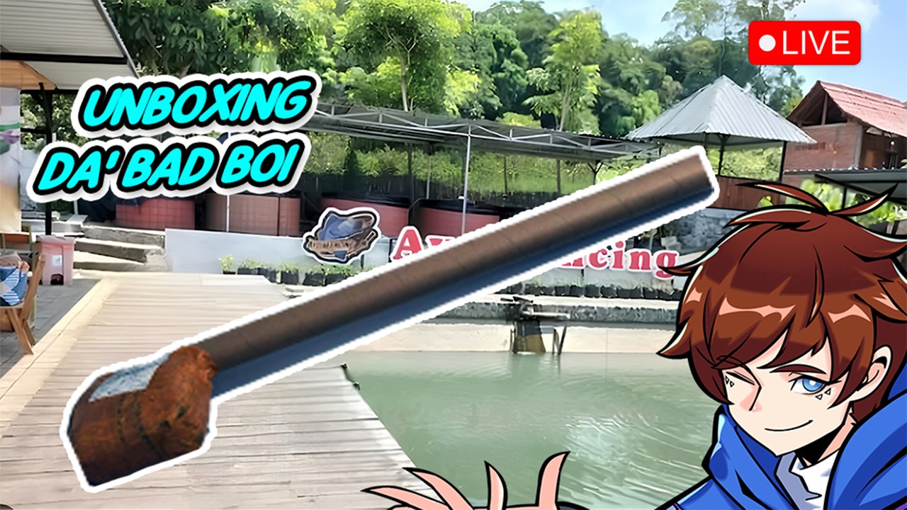 【irl mancing】UNBOKSING AND MERAKIT BAD BOI ! (Pancingan yg gwe bisa bl dl y) 【Vtuber Indonesia】#live