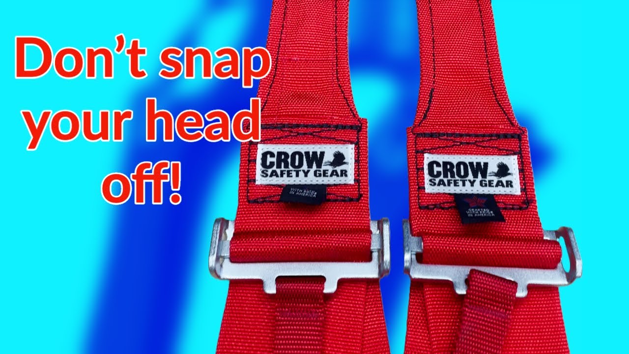 Don't play with your LIFE! Matching your harness to your HANS