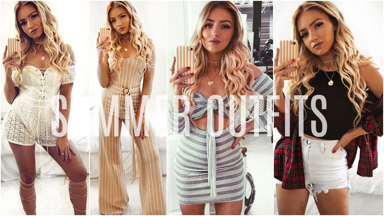 SUMMER, WHERE YOU AT? 👀☀️ OUTFIT IDEAS 2018