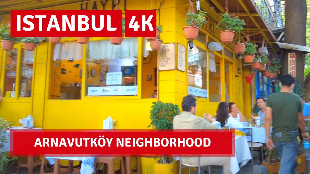 Istanbul Arnavutköy| Walking Tour In A Luxurious And Old Neighborhood 11July 2021|4k UHD 60fps|